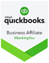 Quickbooks Business Affiliate badge