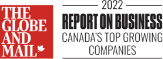 Globe and Mail 2022 award logo