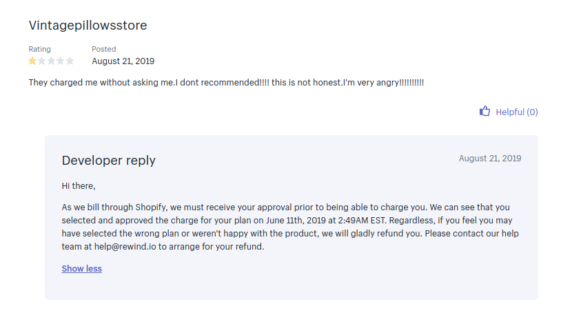 shopify app reviews