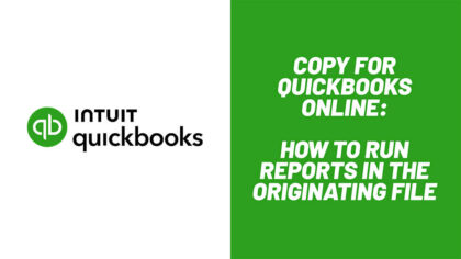 How to Run Reports on QuickBooks Online