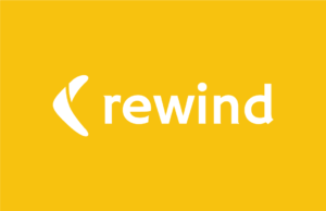 Rewind Logo, Full Reverse