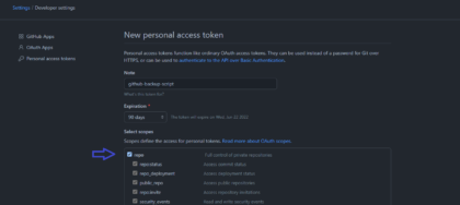 How to Write a GitHub Backup Script