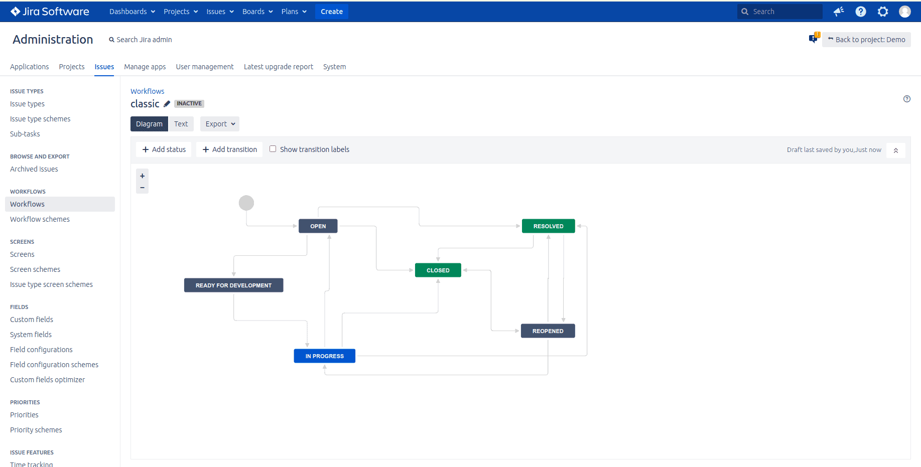 Workflow Revert How to restore a deleted Jira workflow